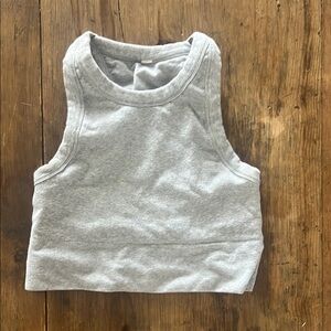 Gray Kids Sleeveless Top